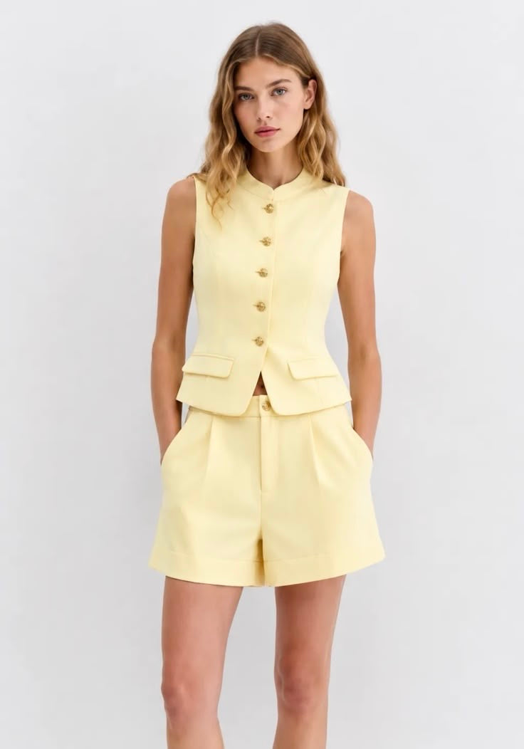 Stella 2 piece set yellow