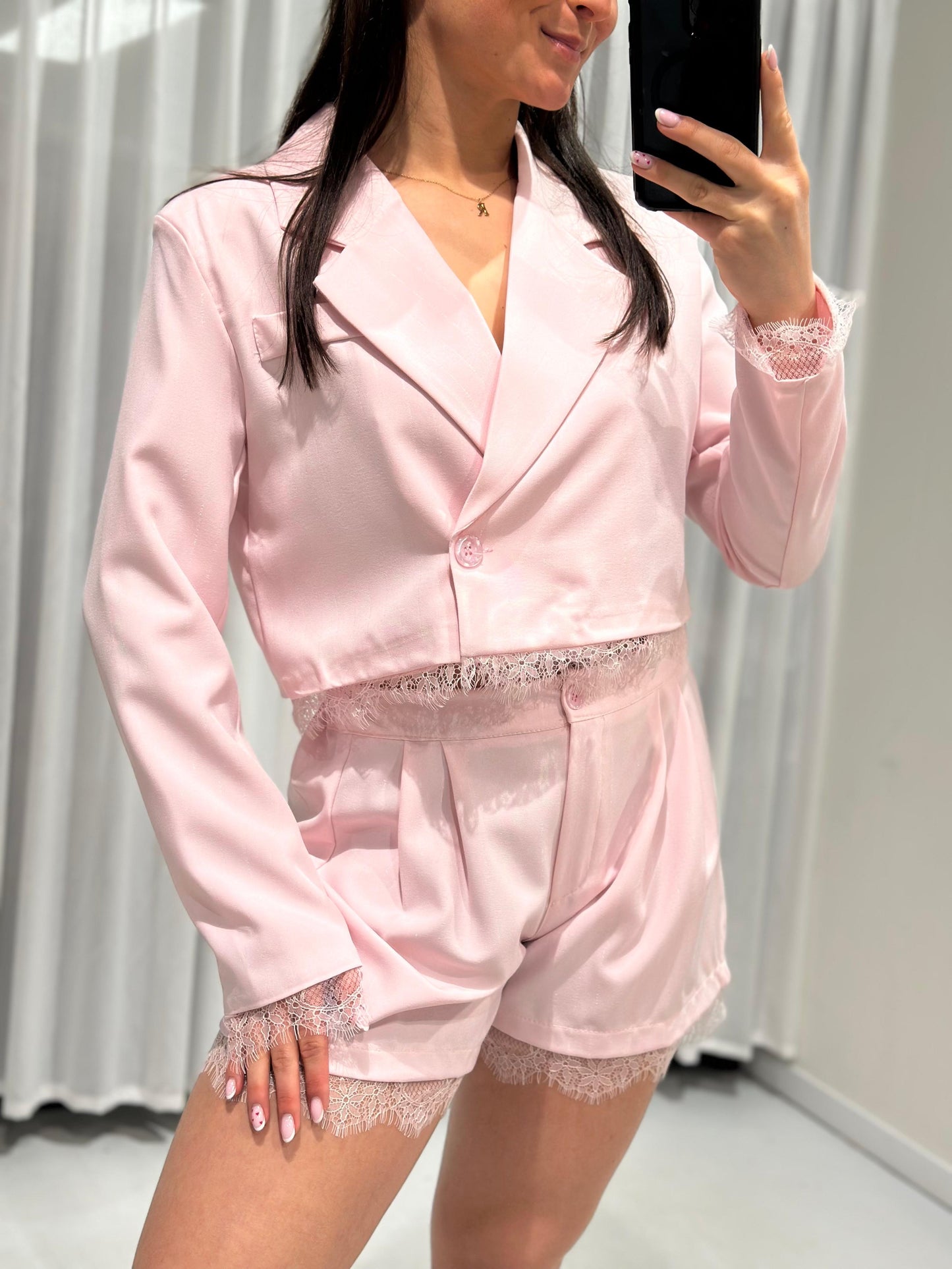 Aaliyah 2-piece set pink