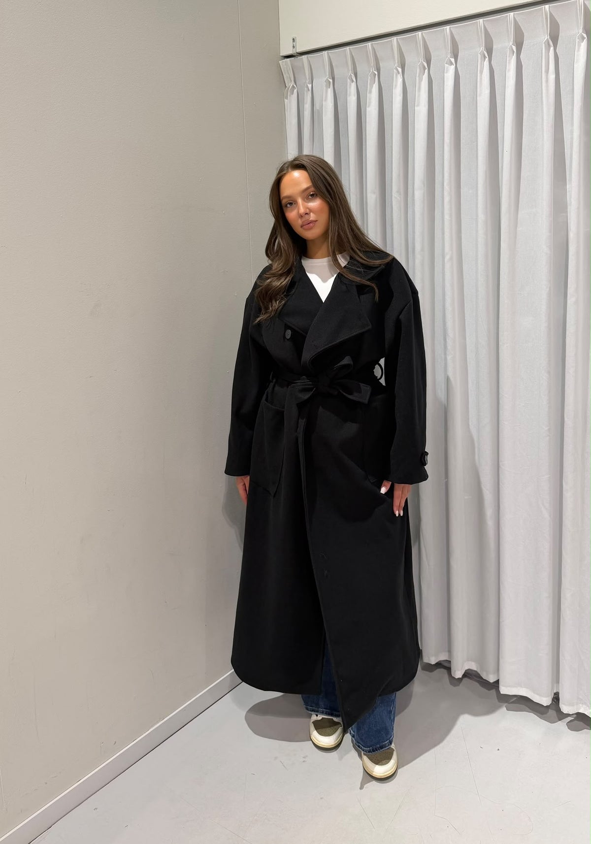 Yuna coat black