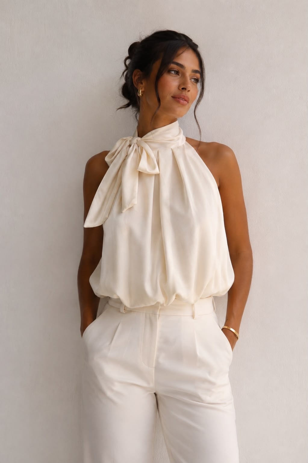 Olivia top beige