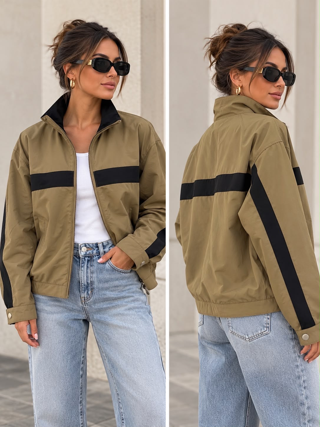Emira jacket green