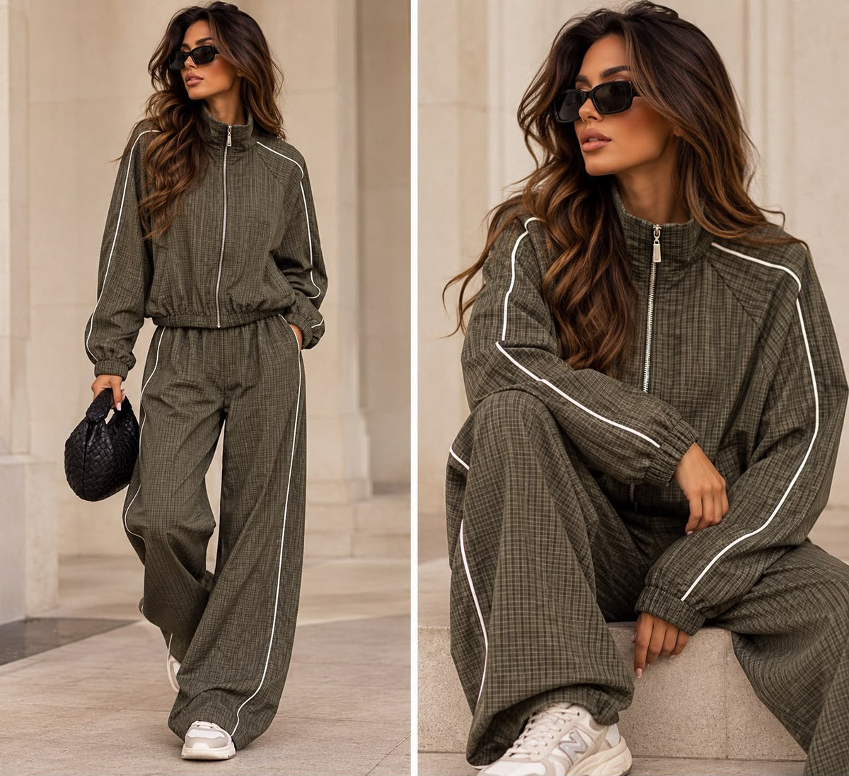 Ayla 2-piece set green