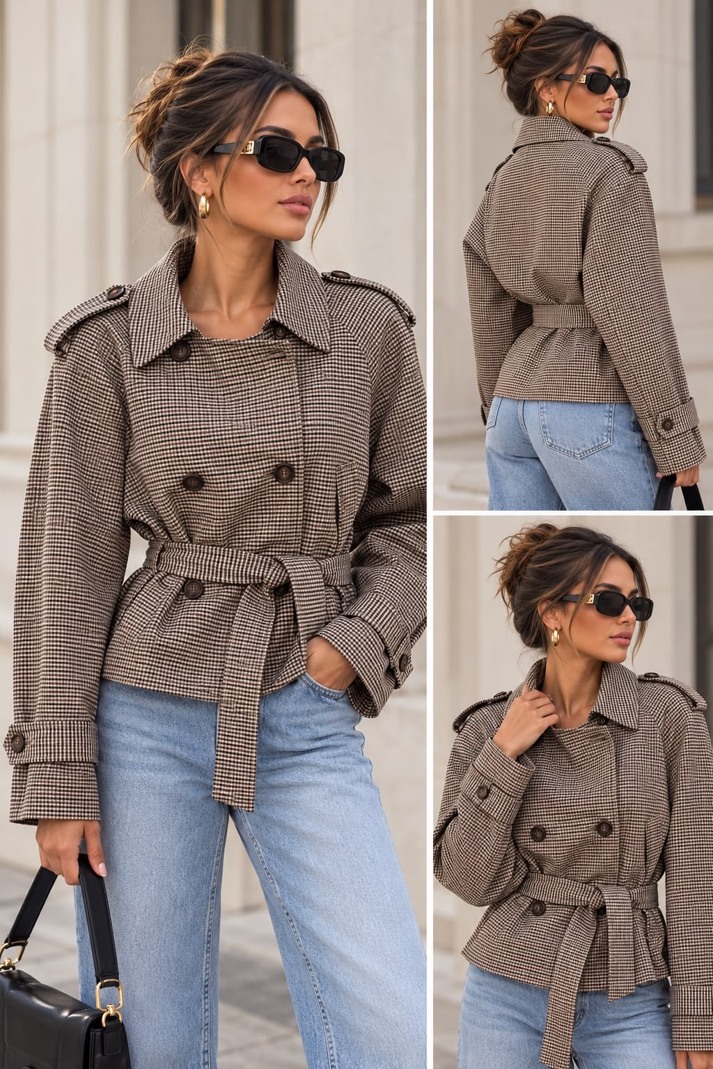 Oriana jacket taupe