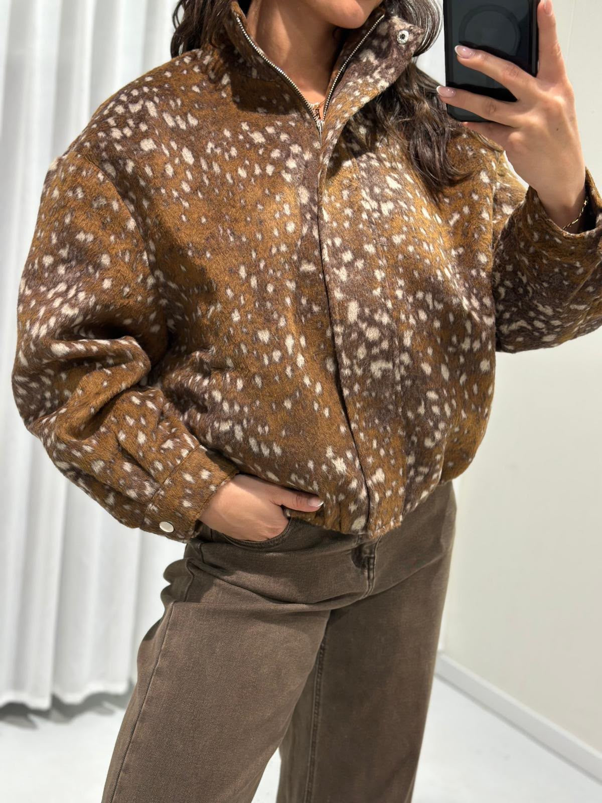 Taylor jacket camel