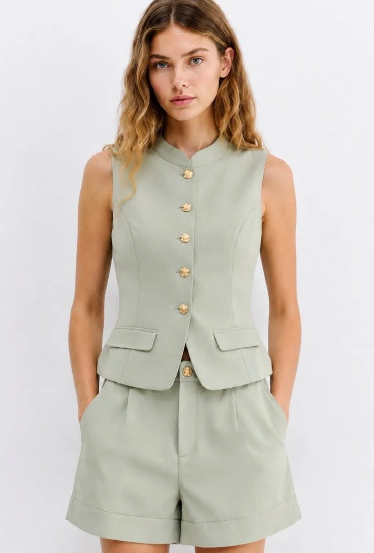 Stella 2 piece set green