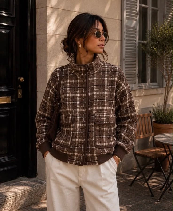 Tessa jacket brown