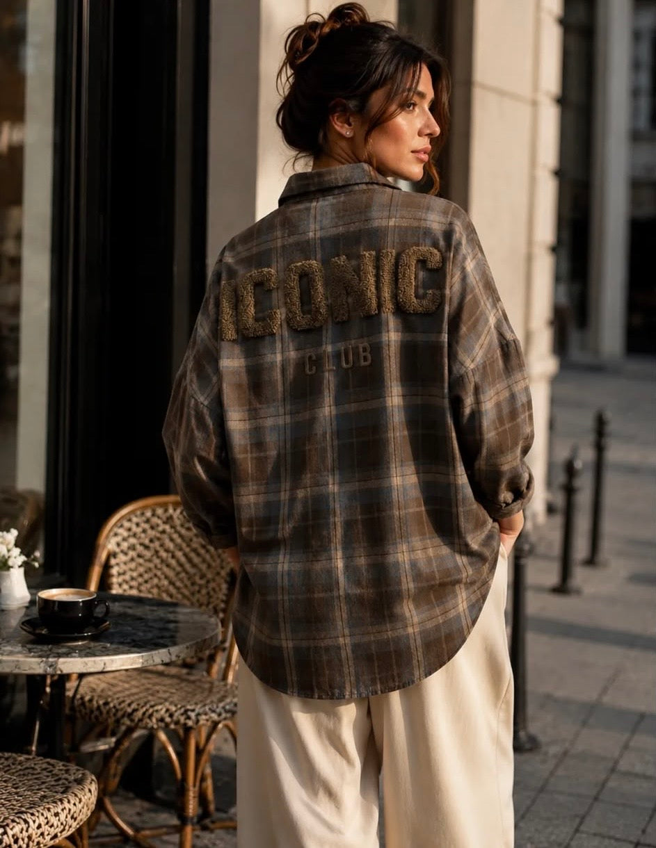 Anne blouse brown