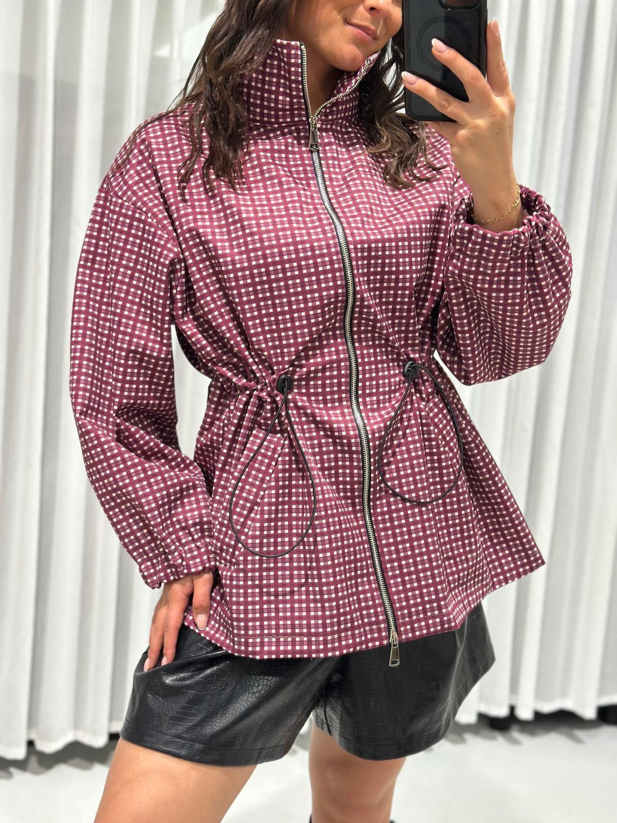 Milou vest burgundy