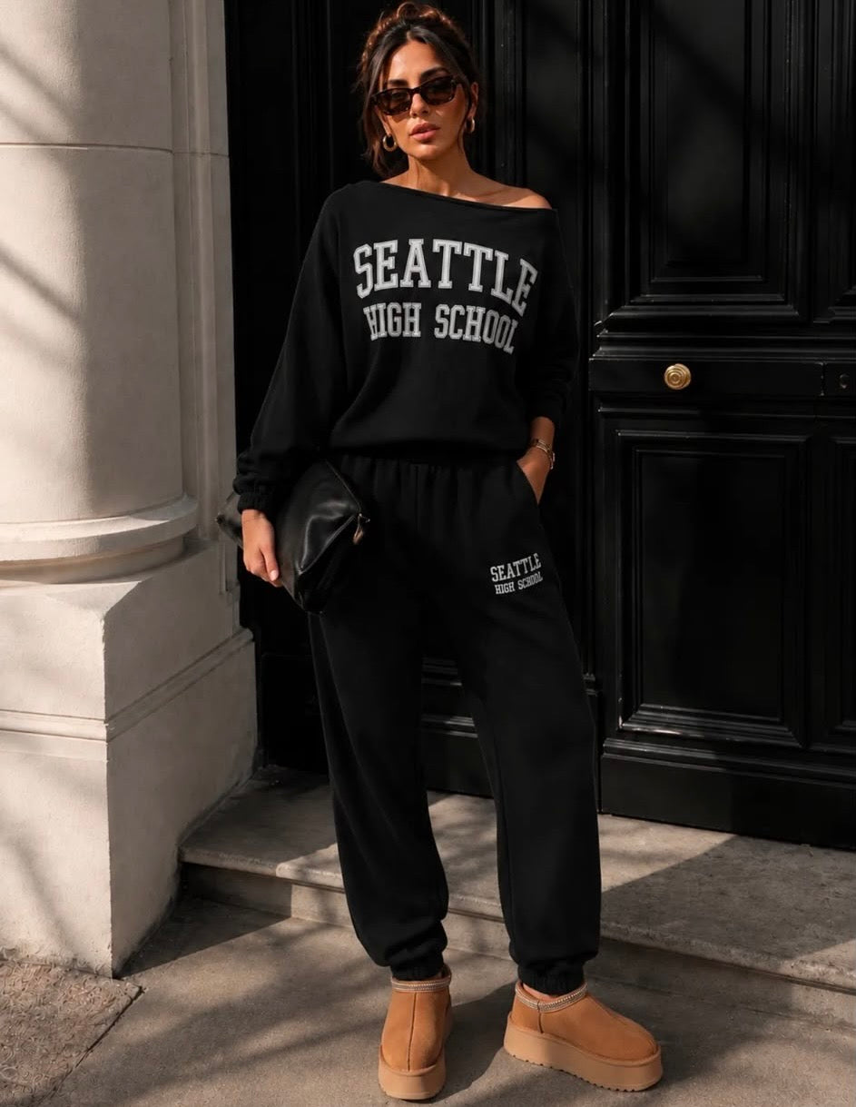 Seattle 2 piece set black