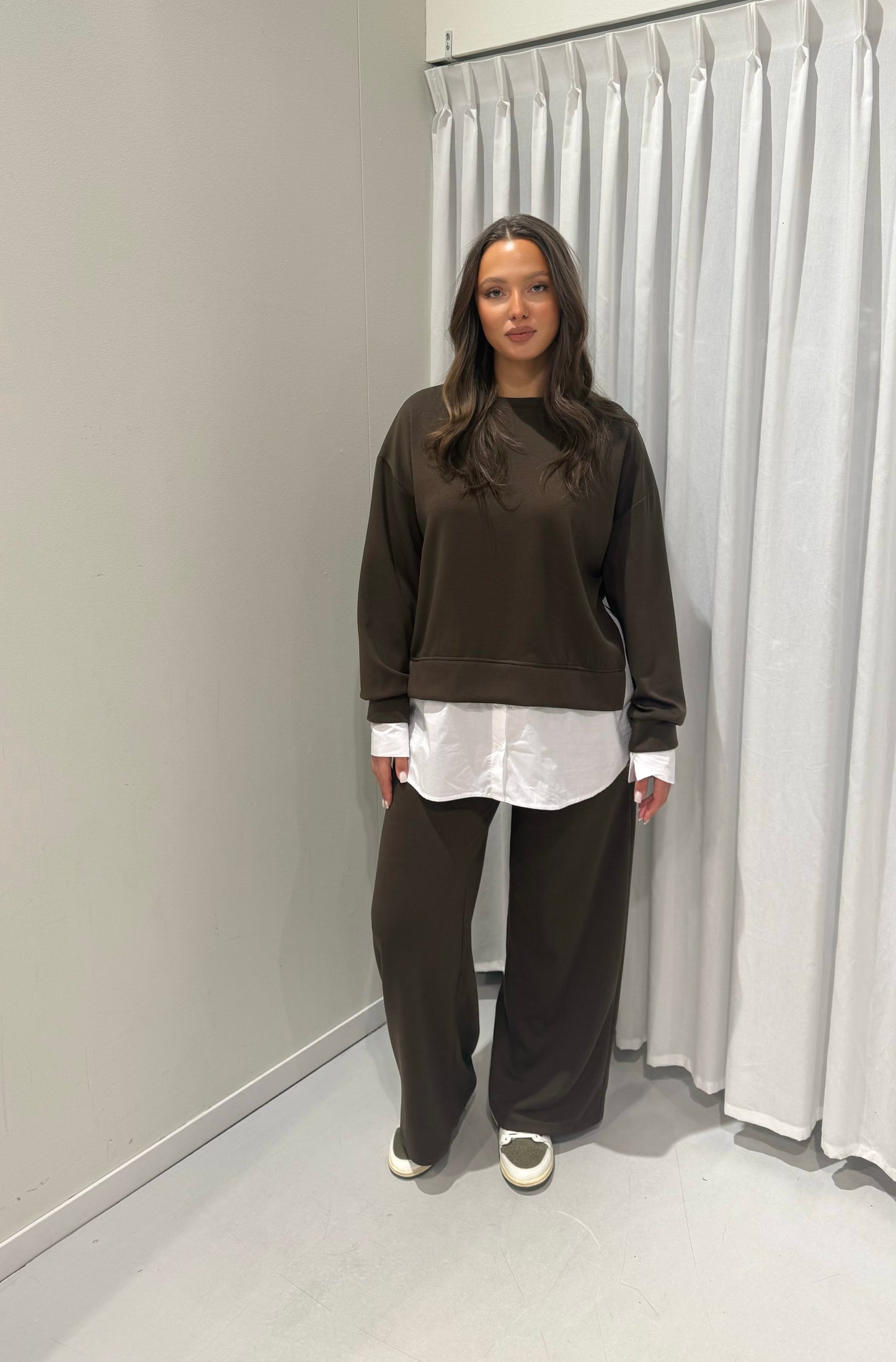 Elizabeth 2-piece set brown