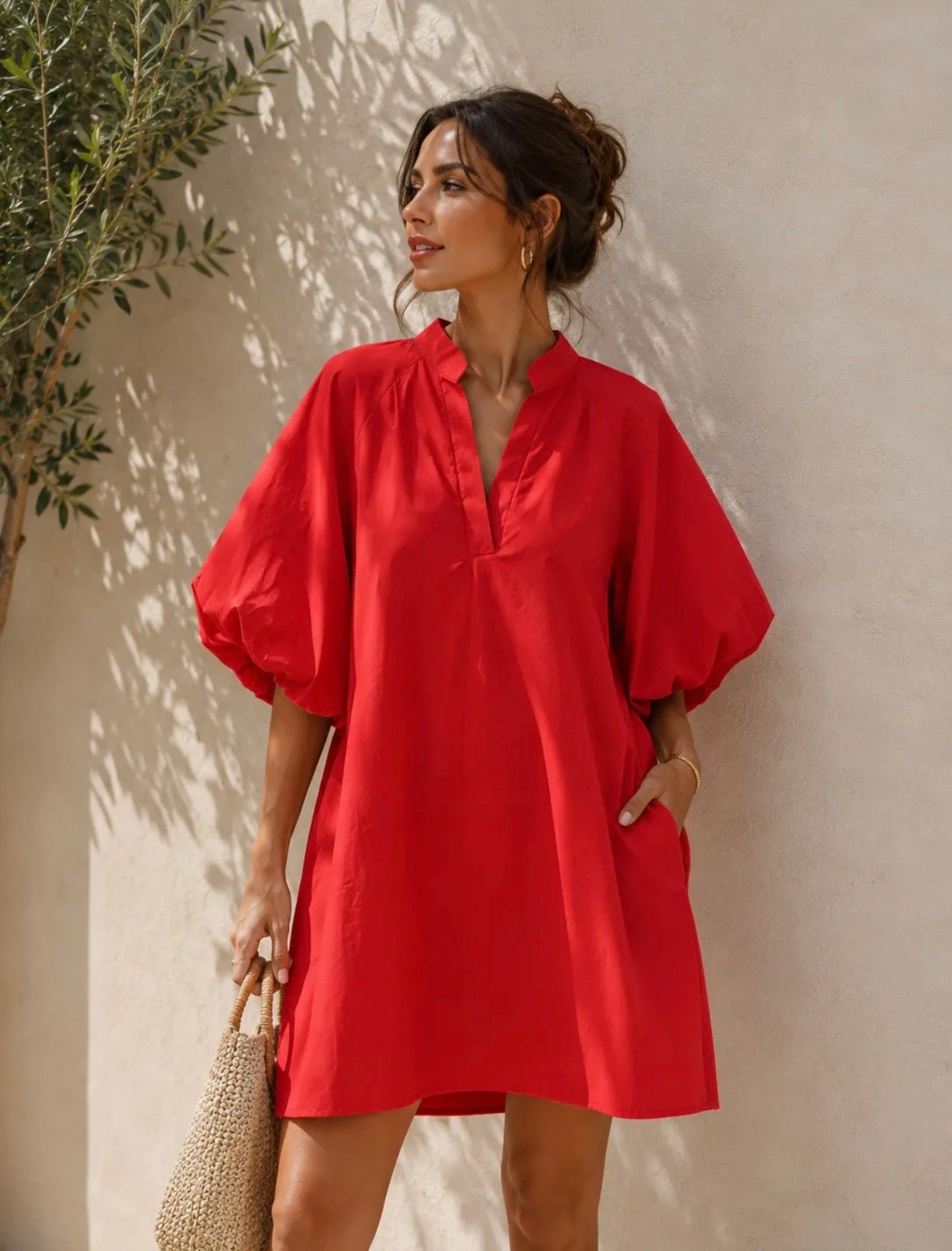 Nexo dress red