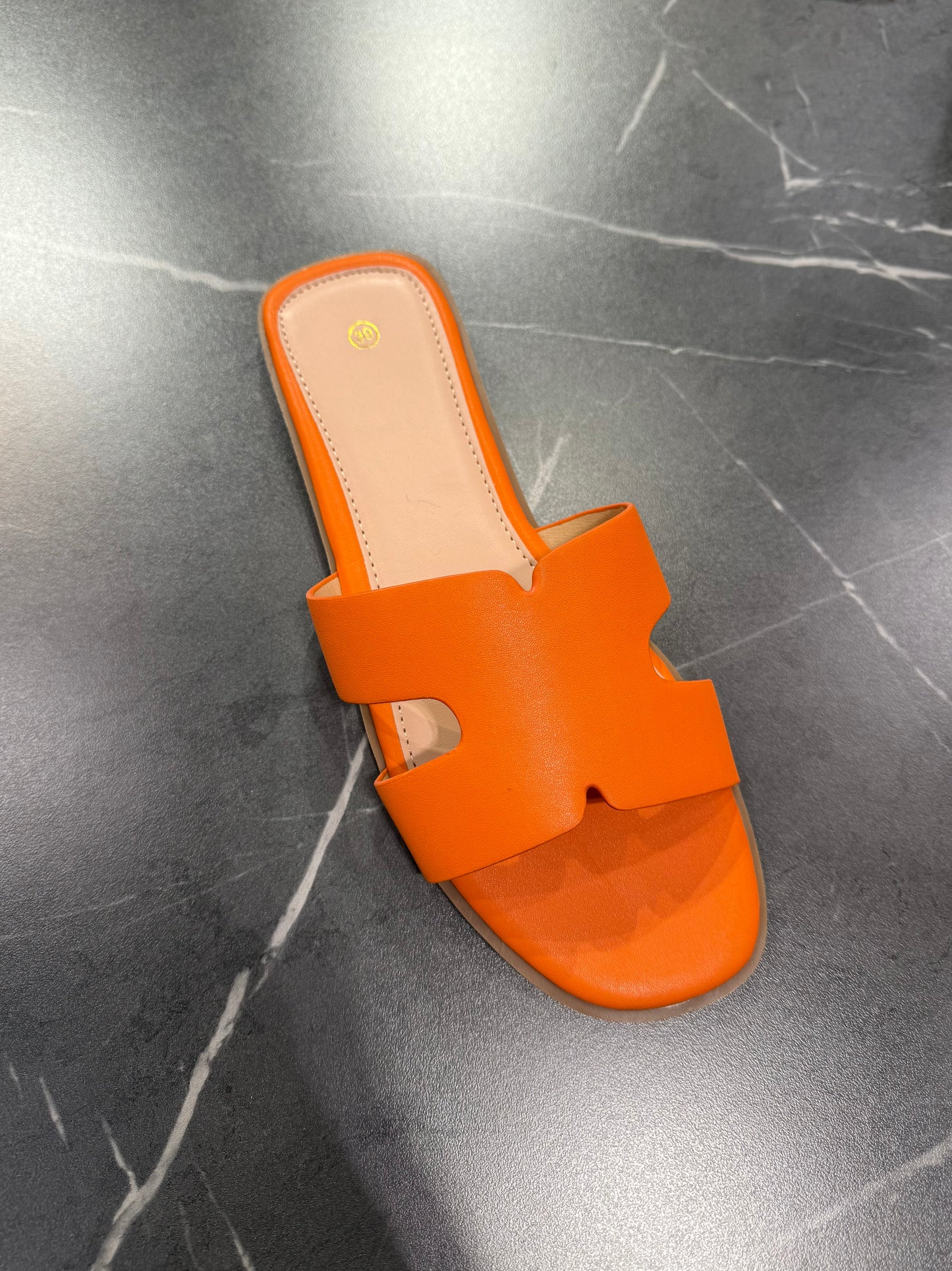 Hella slippers orange