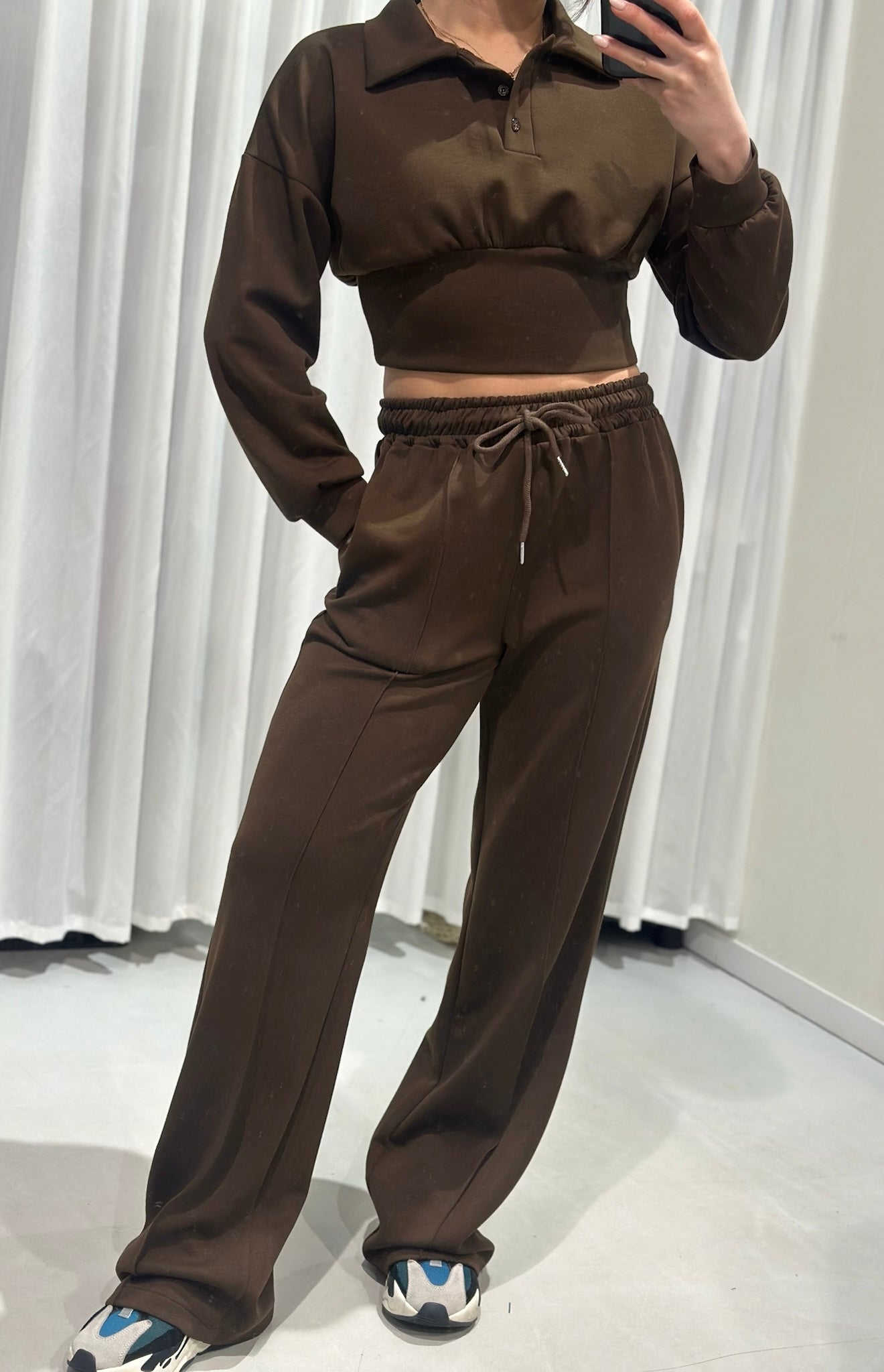Lola joggingset brown