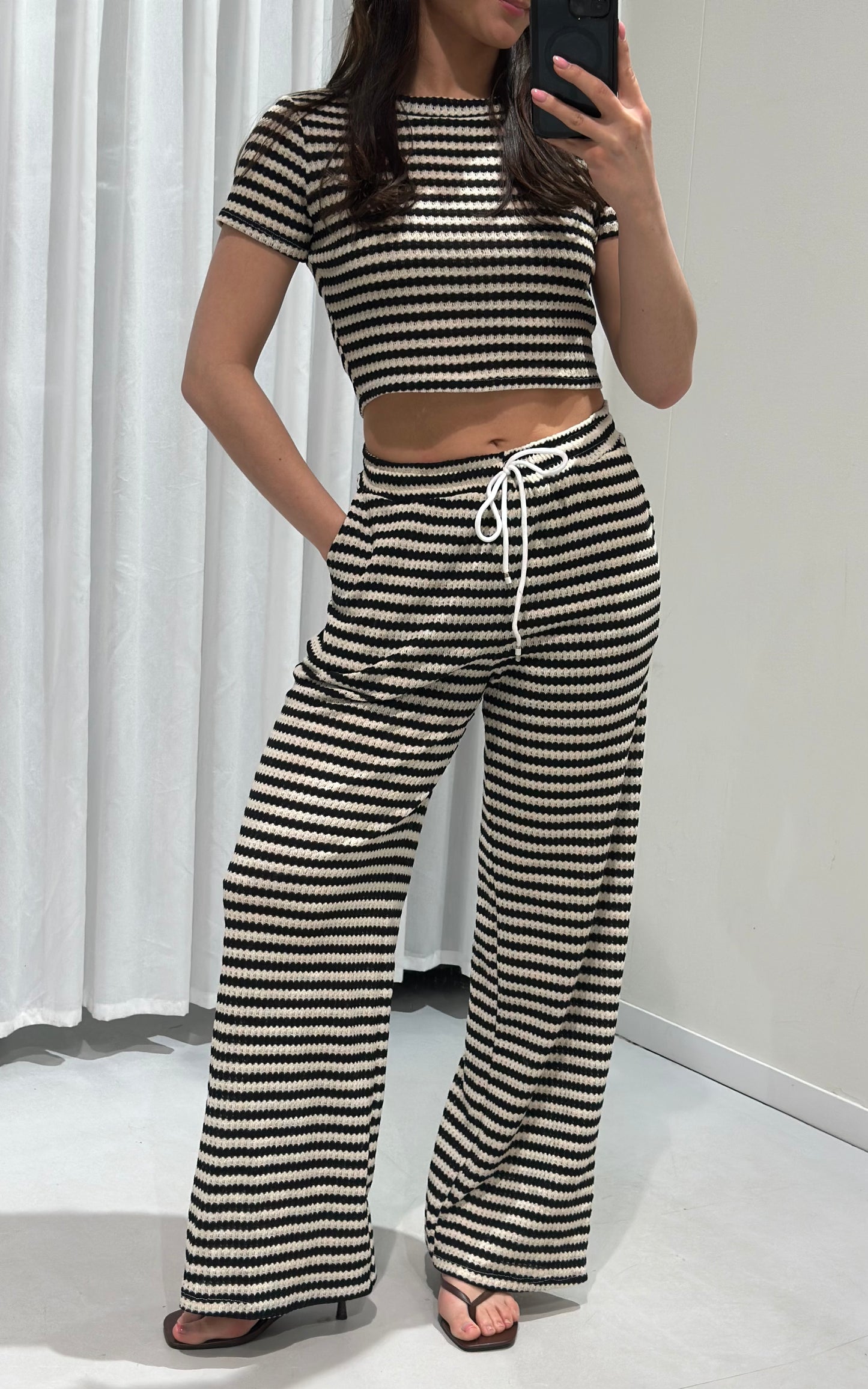 Ronnie 2-piece set black