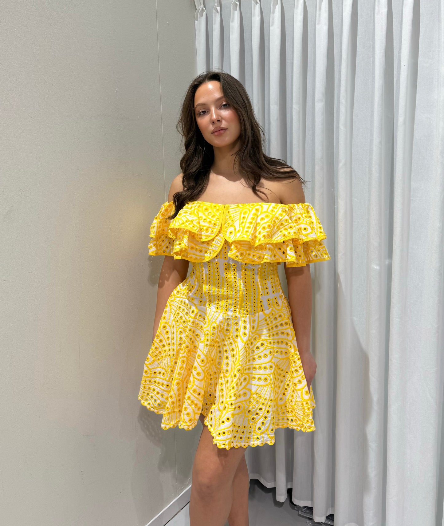 Didi dress yellow