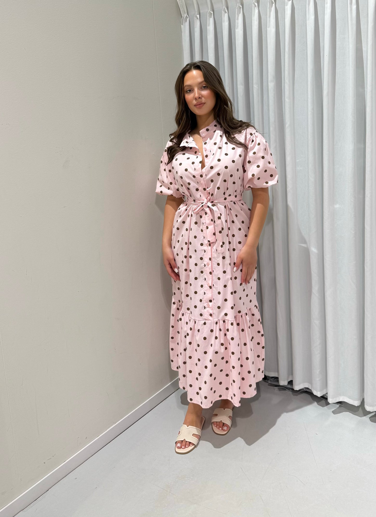 Audrey dress pink