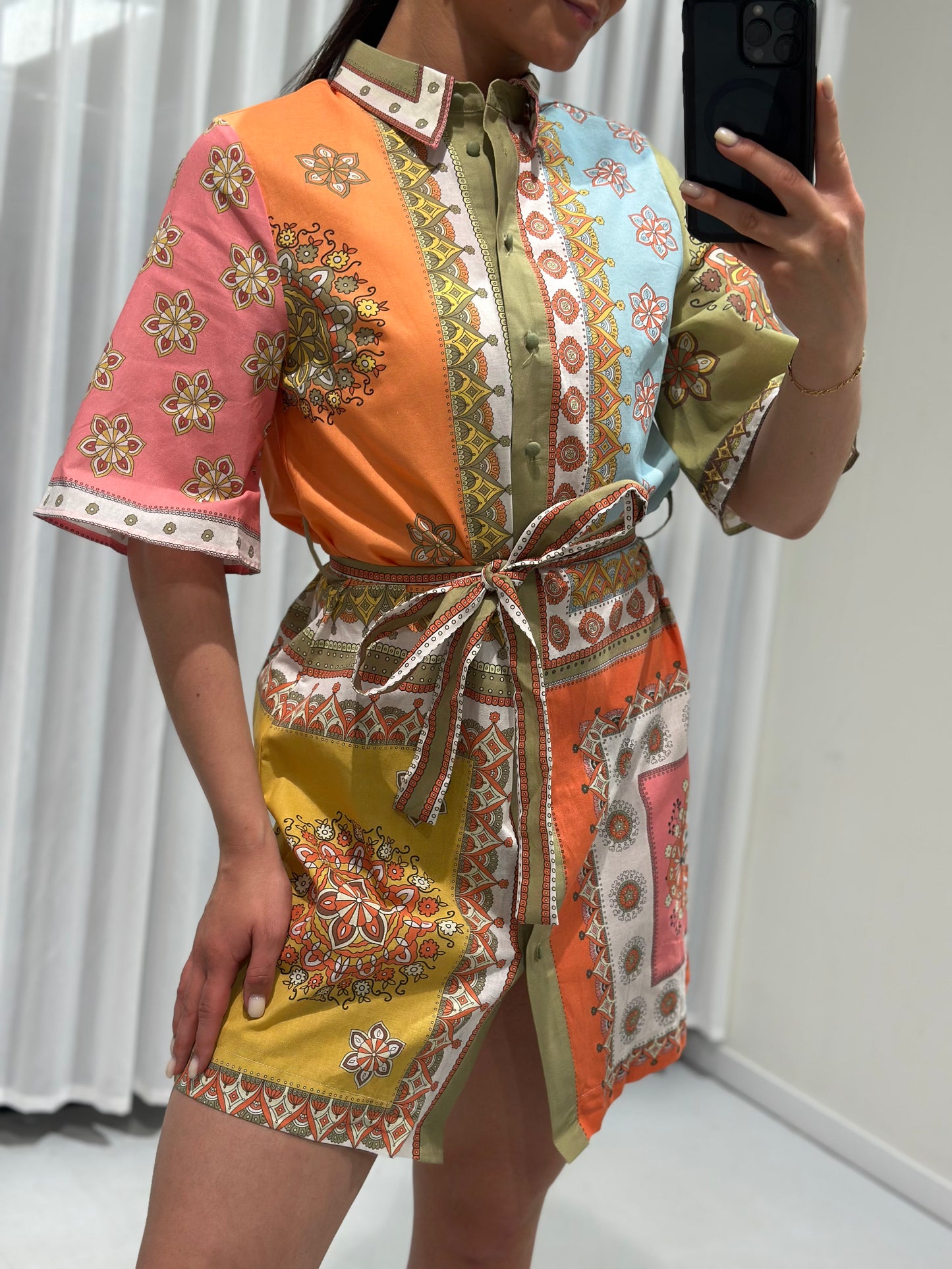 Milly dress green
