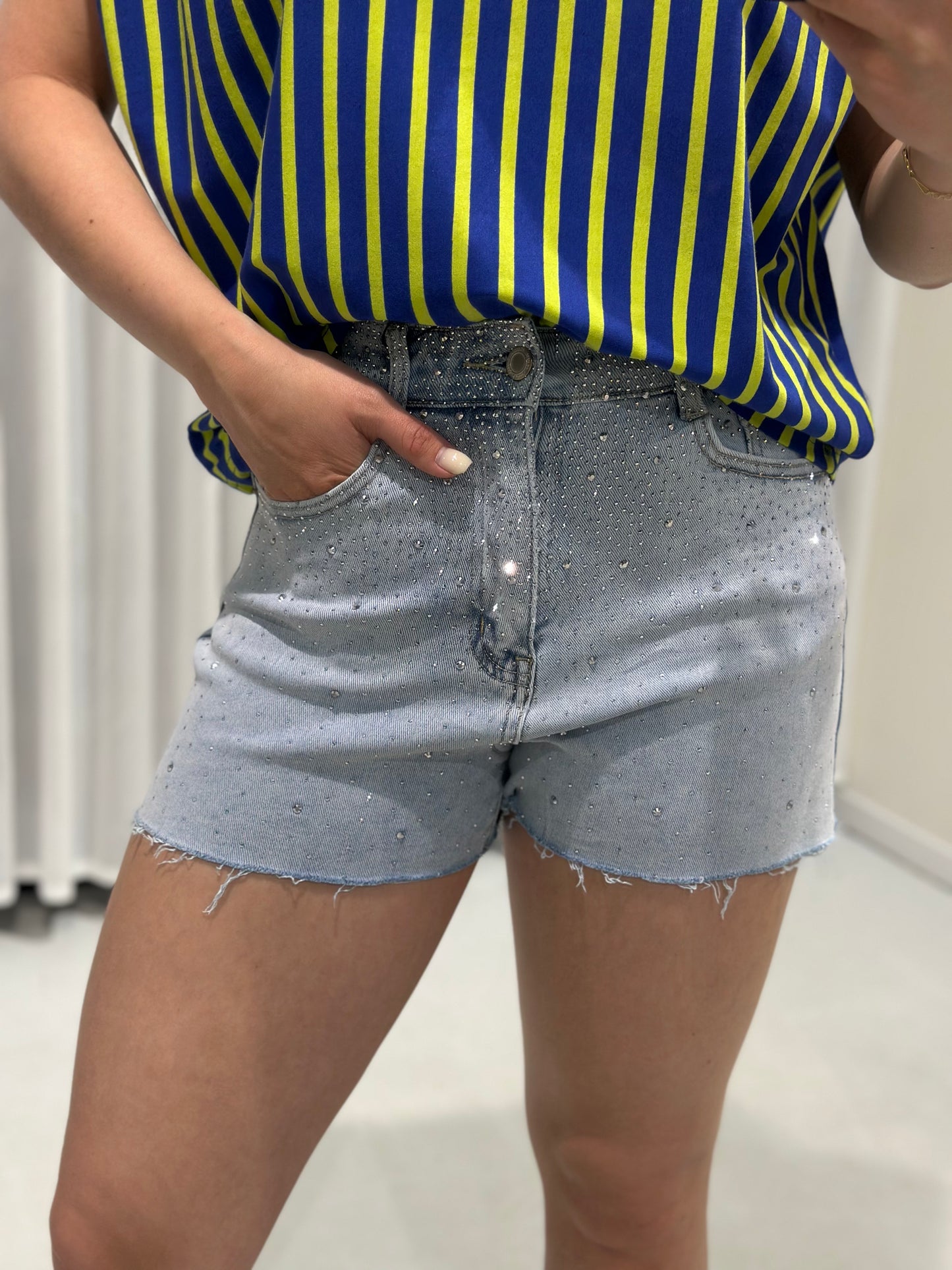 Kirsten denim short
