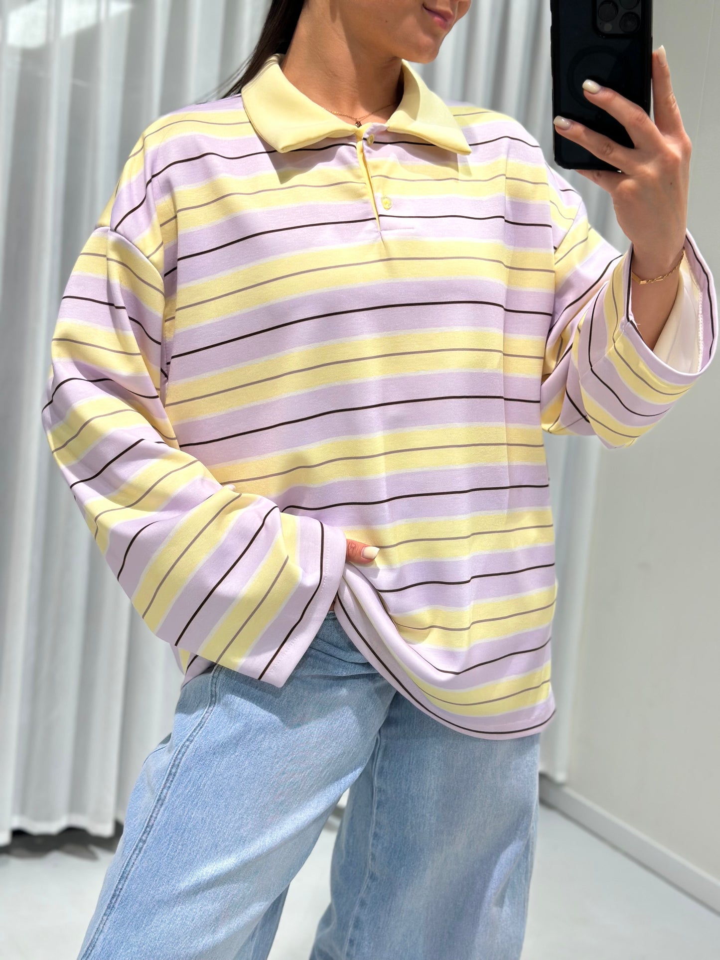 Imane polo yellow