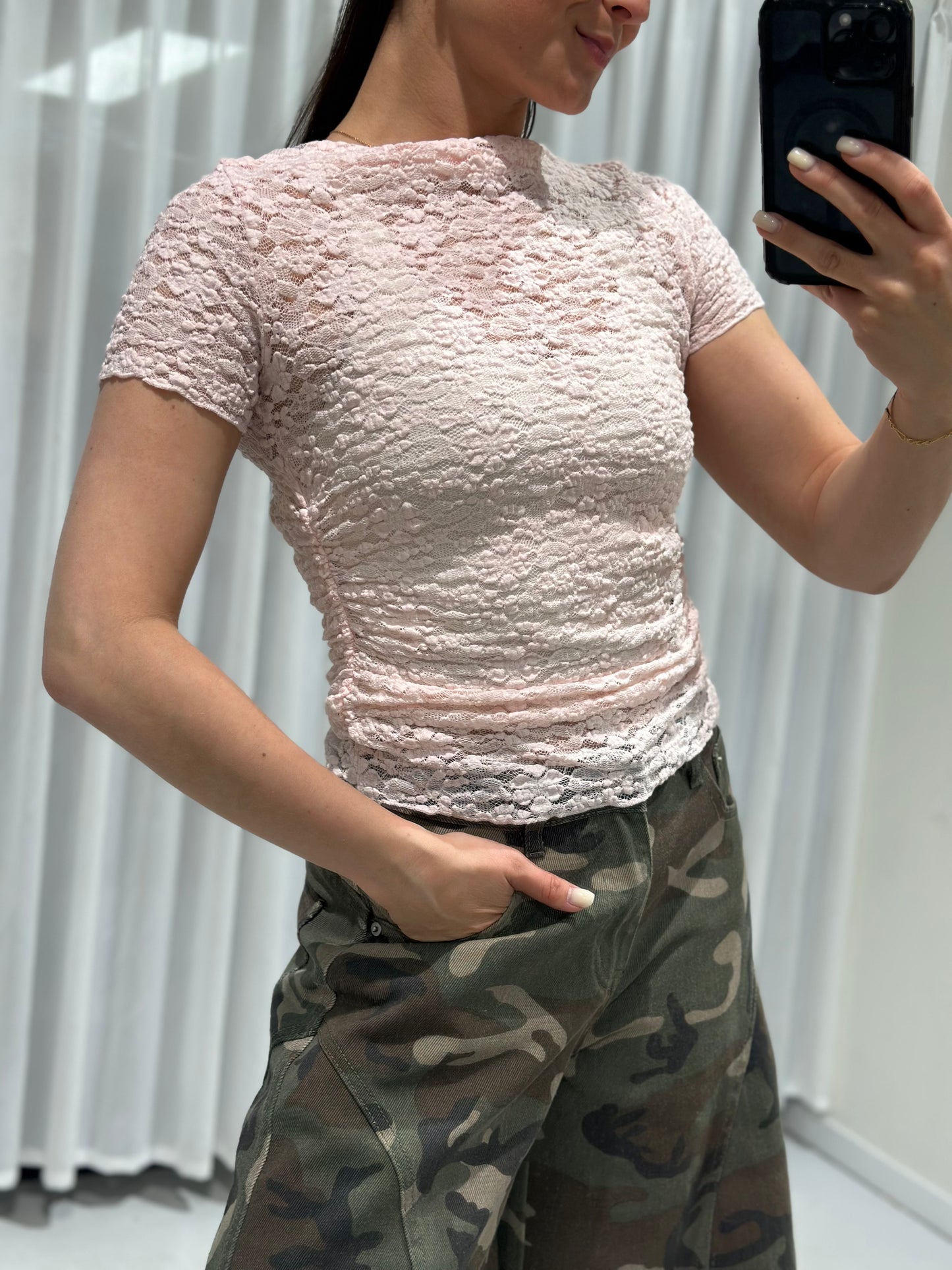 Luuk top pink