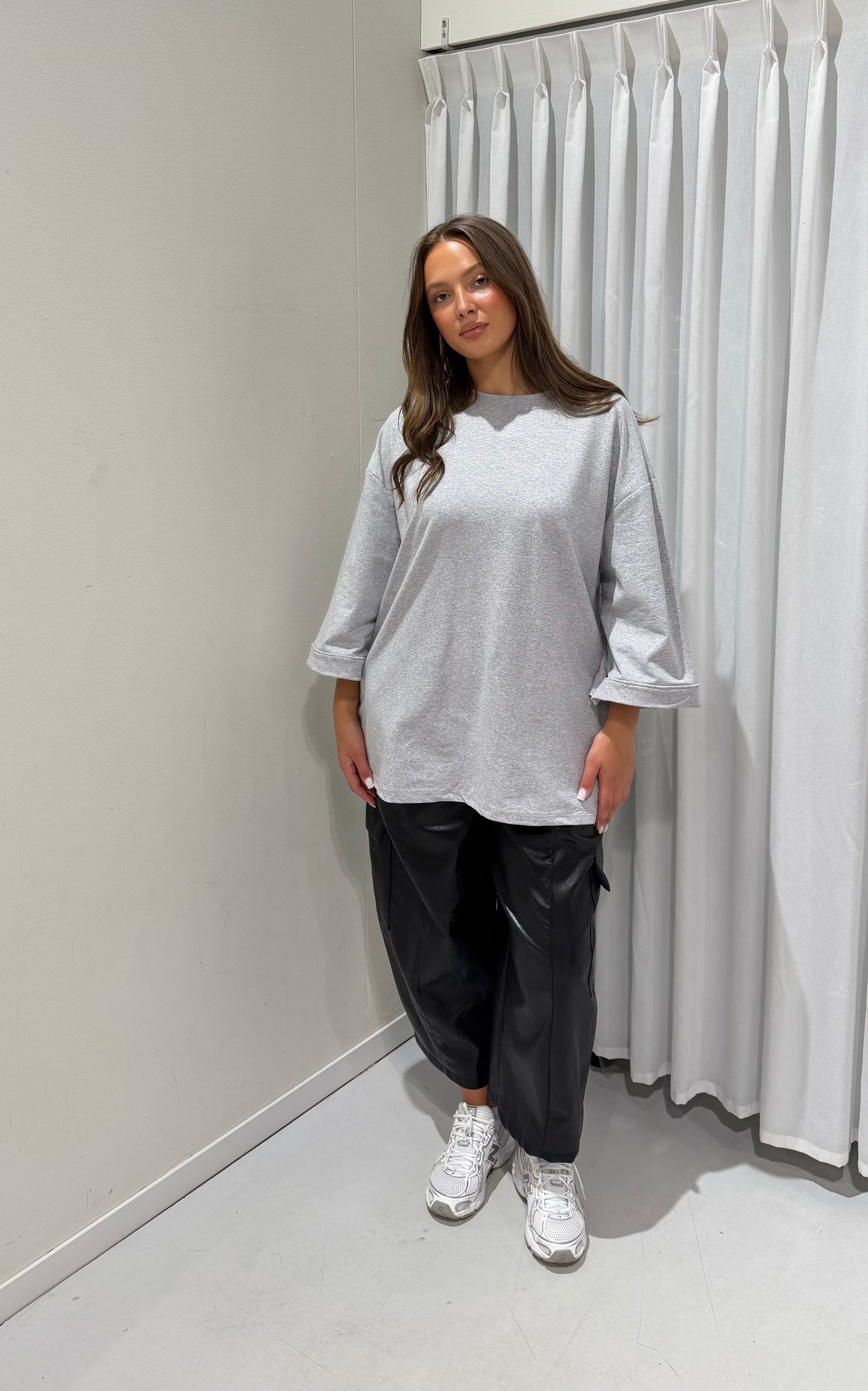 Daisy sweatshirt grey