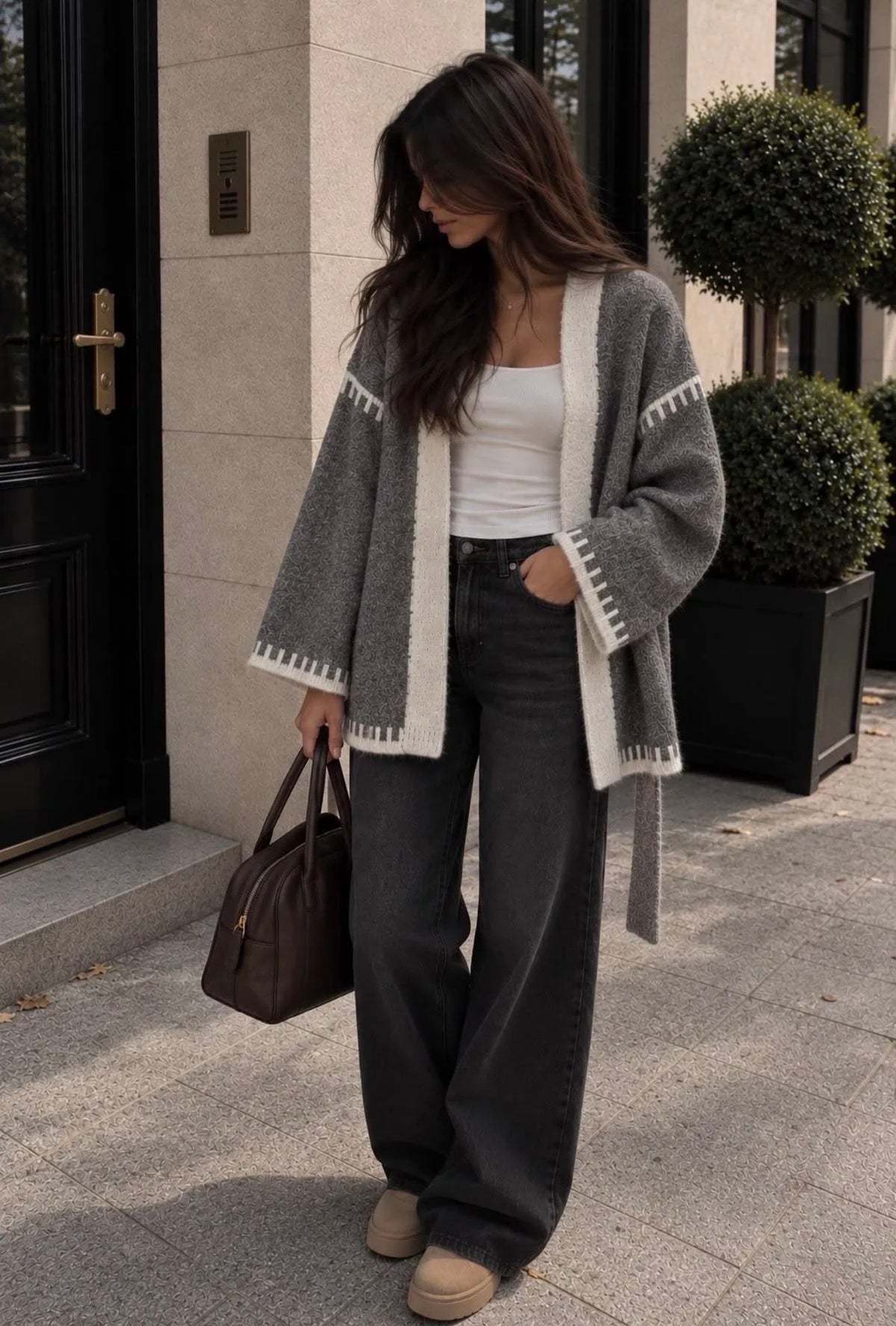 Molly vest grey