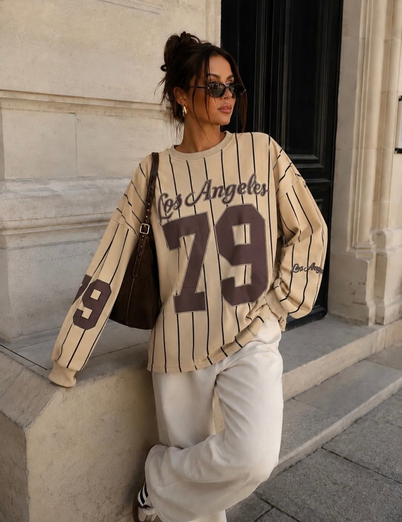 Los ángeles sweater taupe