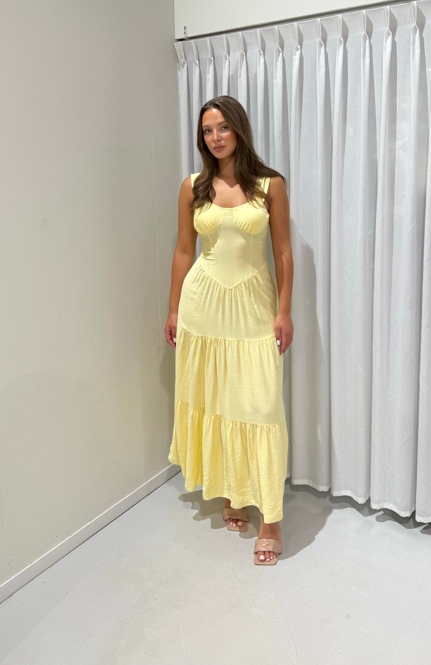 Rexo dress yellow
