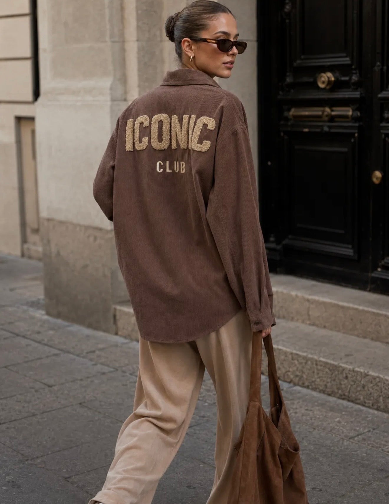 Iconic blouse brown