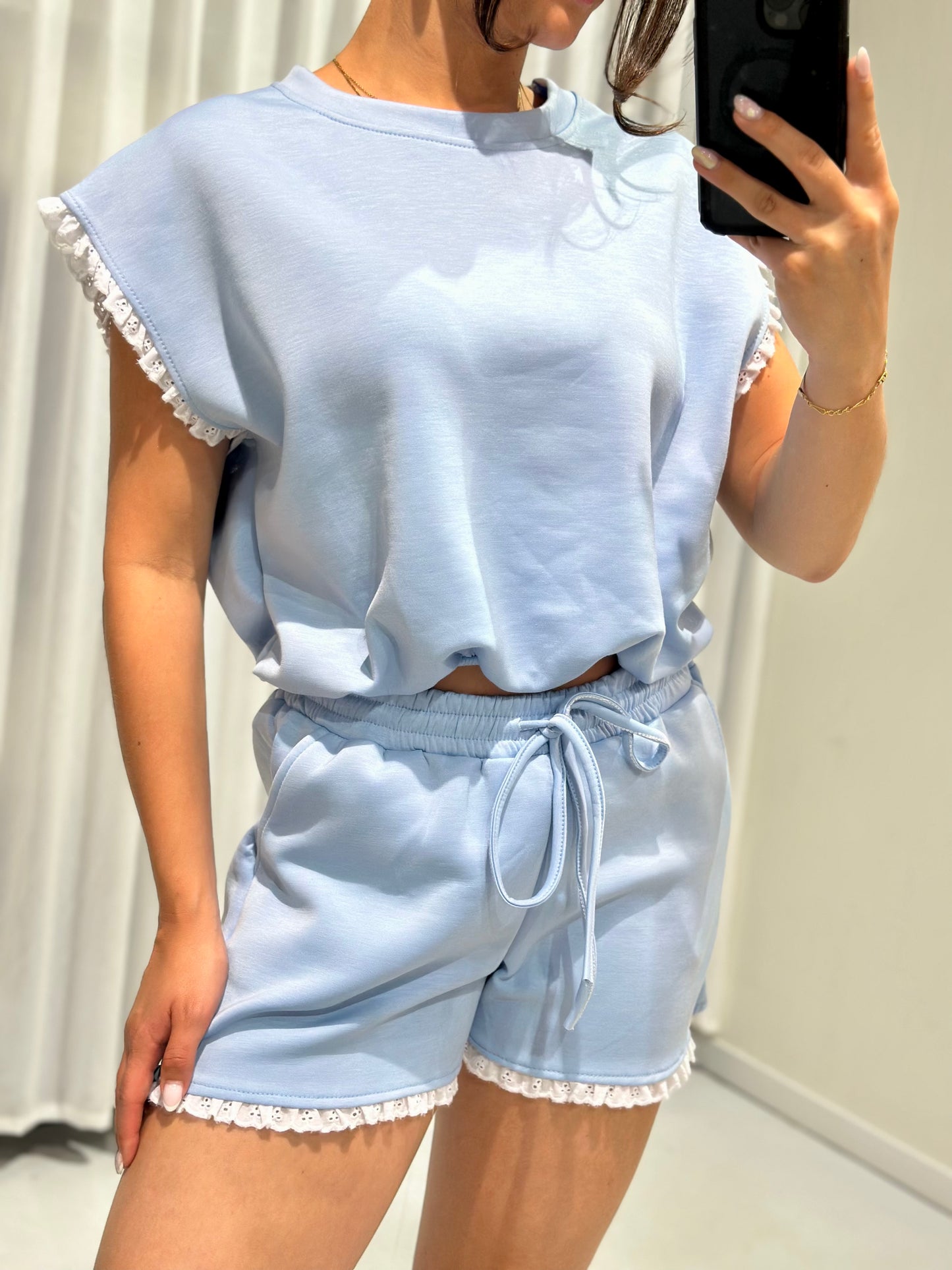 Zoey 2 piece set blue
