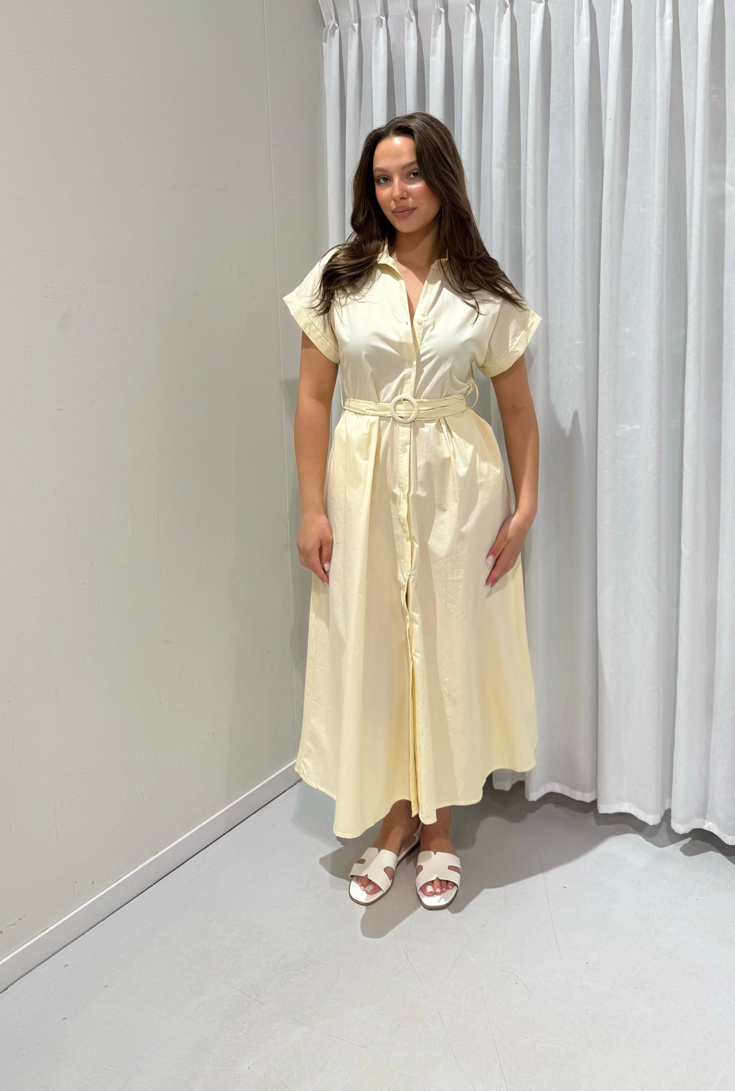 Chloe dress yellow