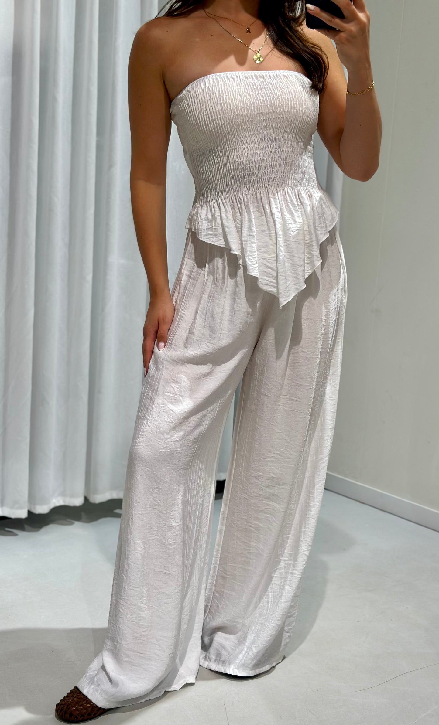 Grace 2 piece set white