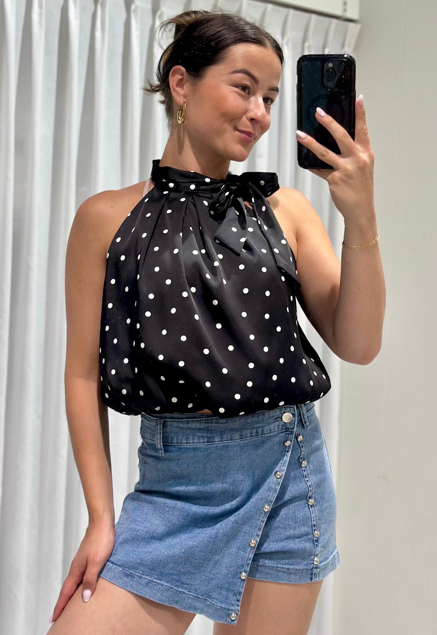 Ana top black