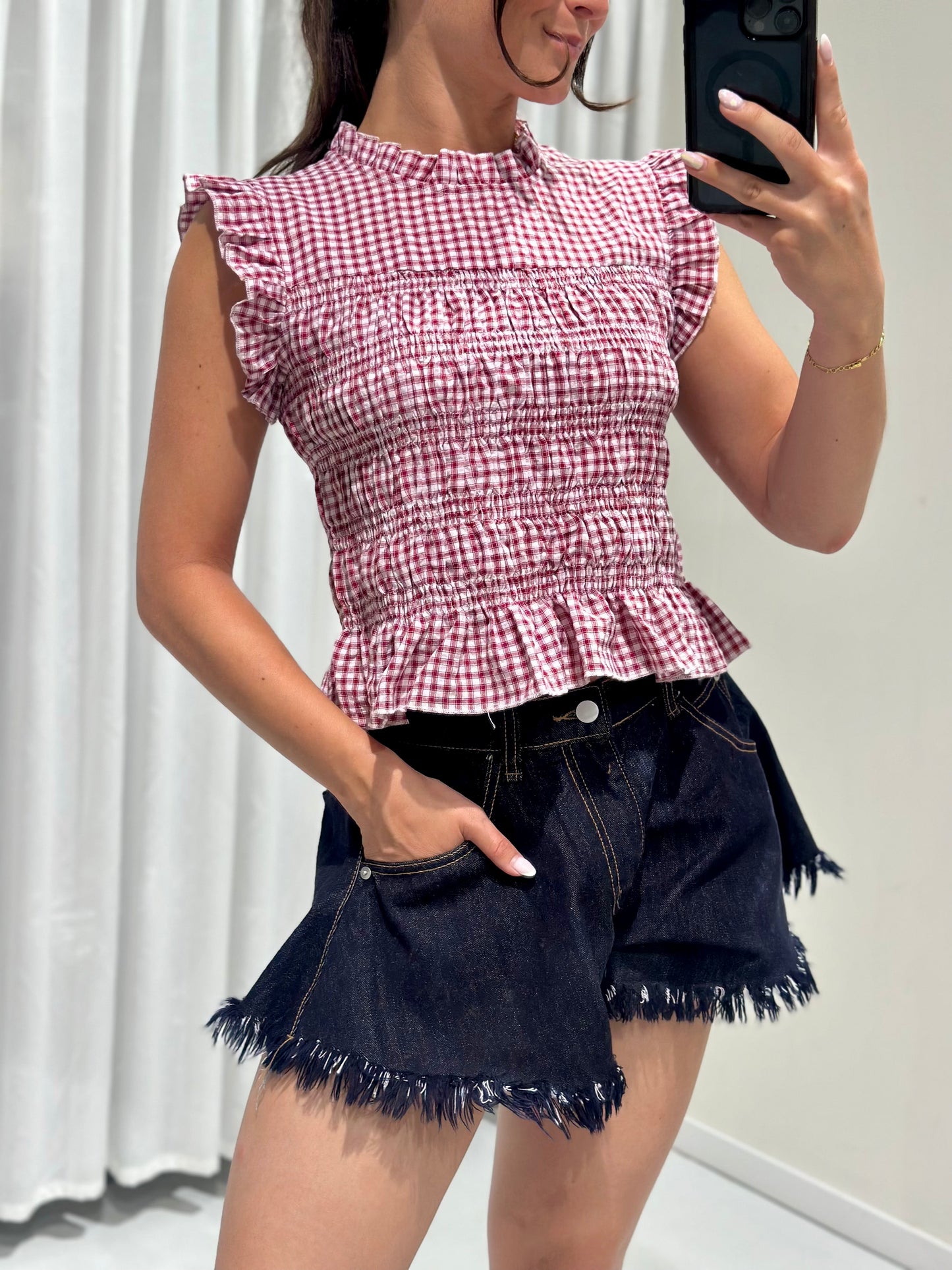 Lina top pink