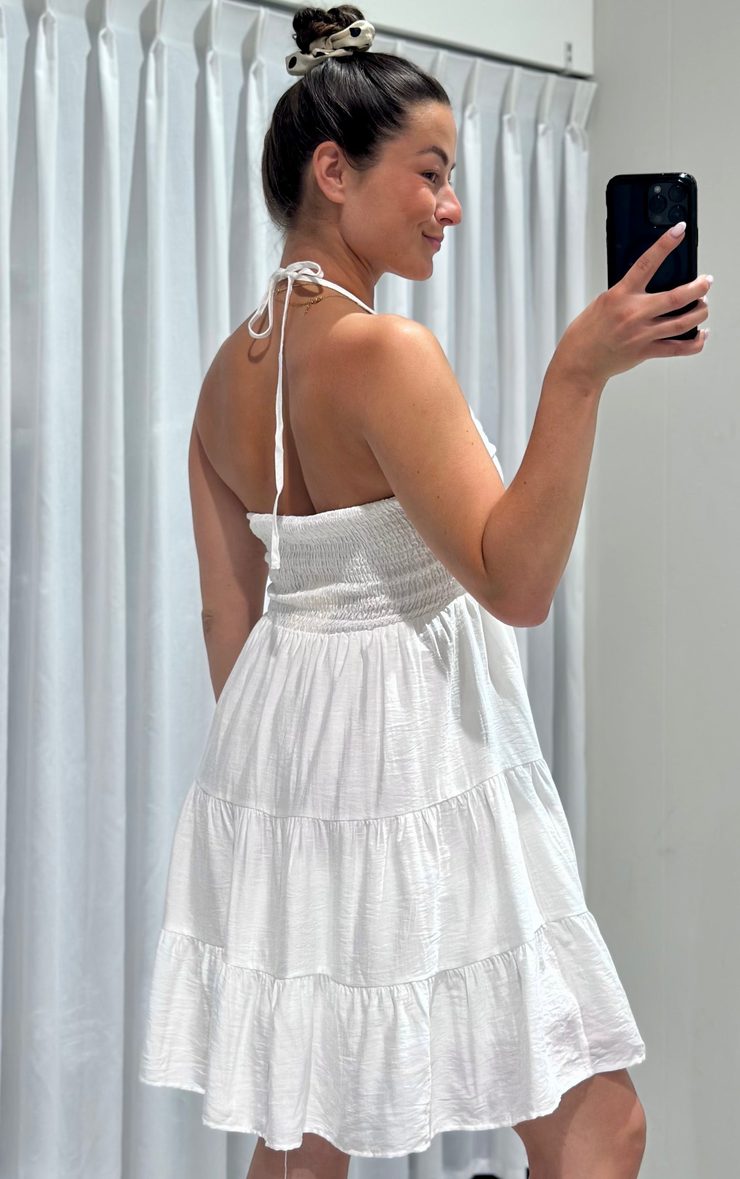 Holly dress white