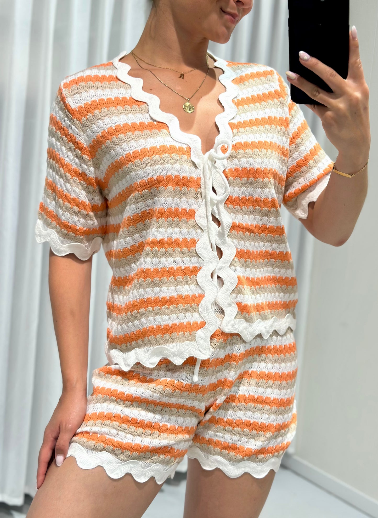 Zofia 2 piece set orange