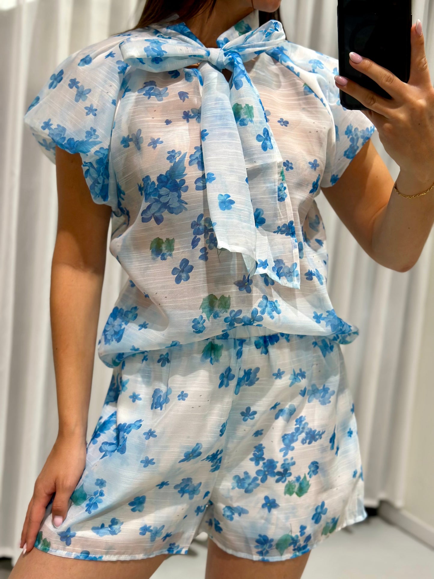 Isabella 2 piece set blue