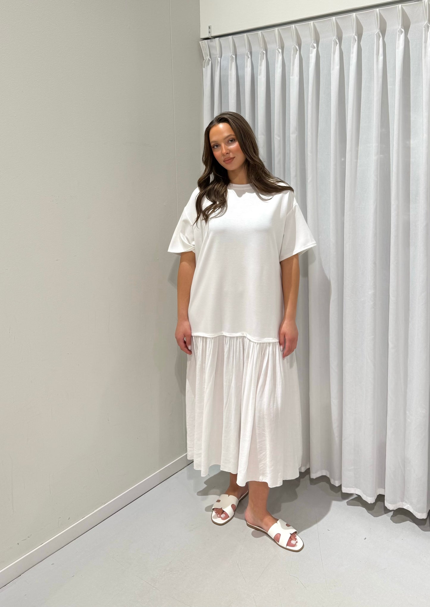 Tammy dress white