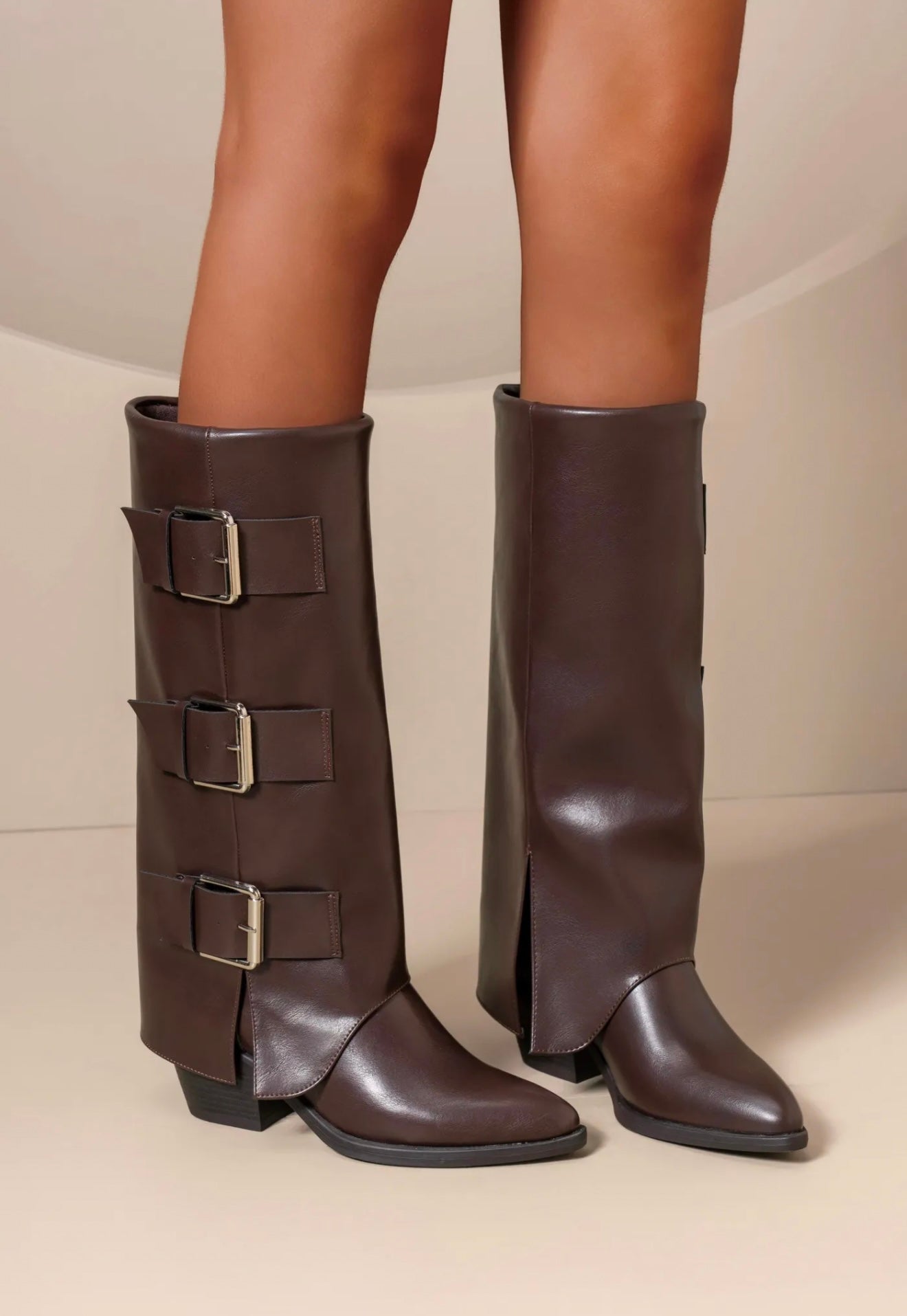 Alicia boots brown
