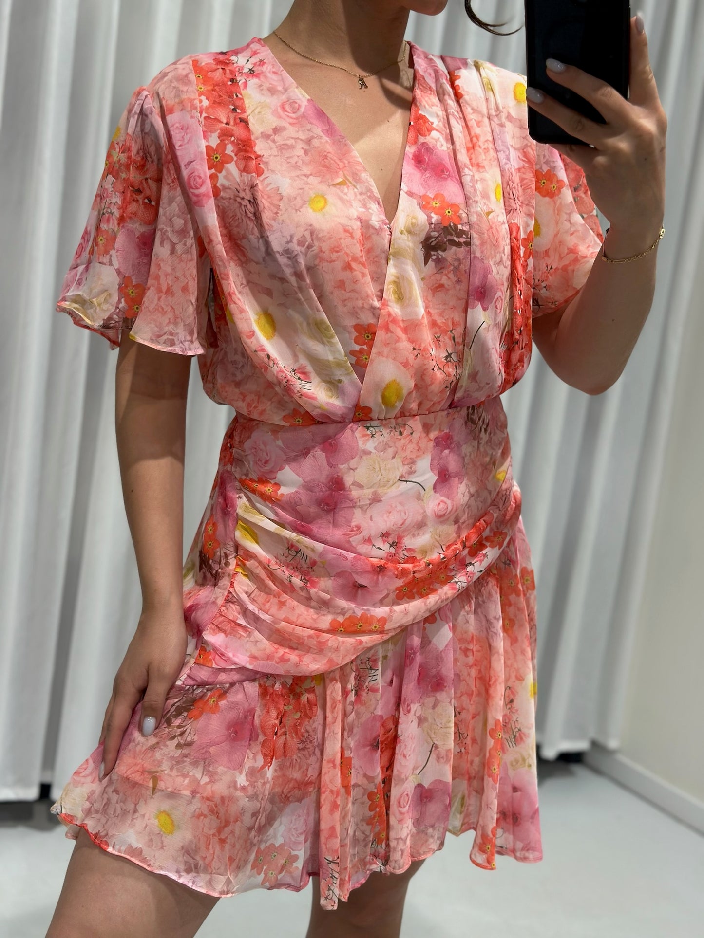 Palma dress pink