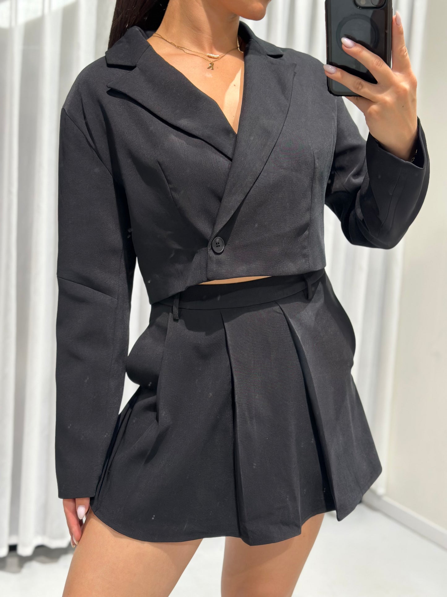 Lynn 2 piece set black