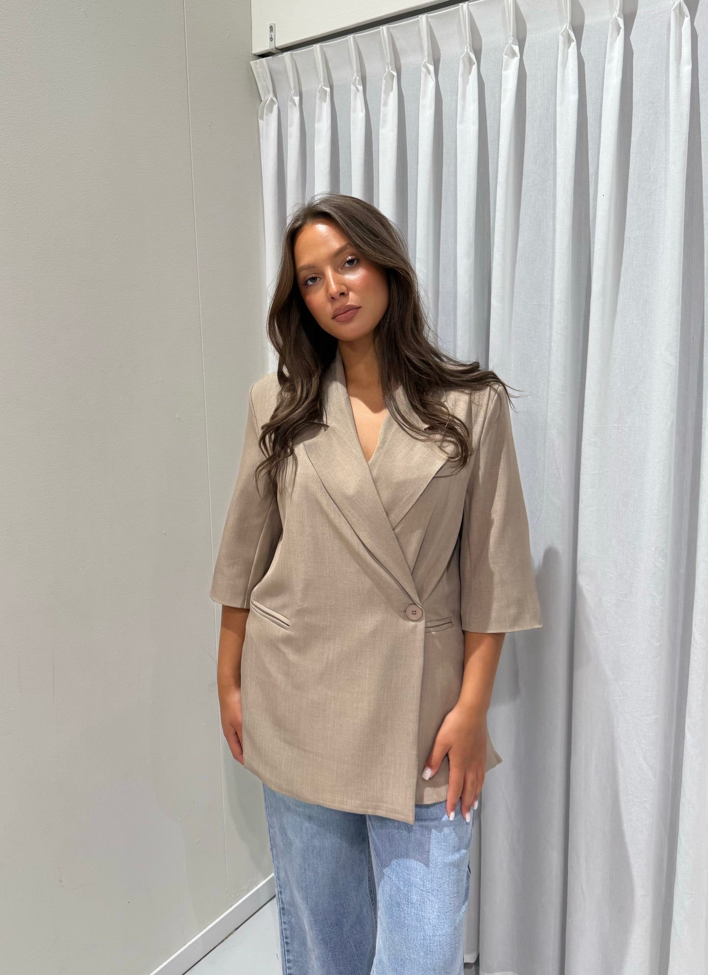 Collete blazer taupe