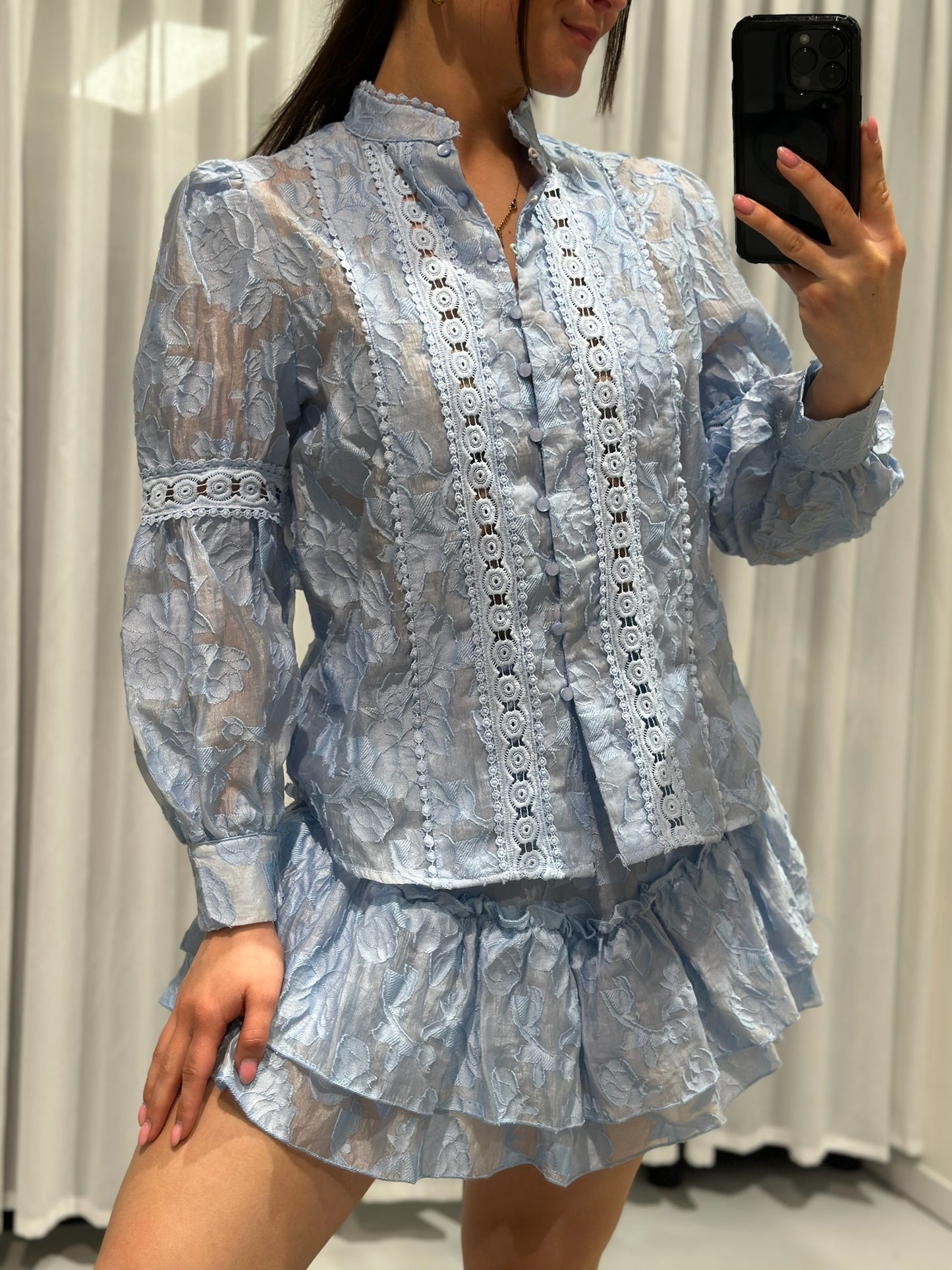 Jolien 2-piece set blue