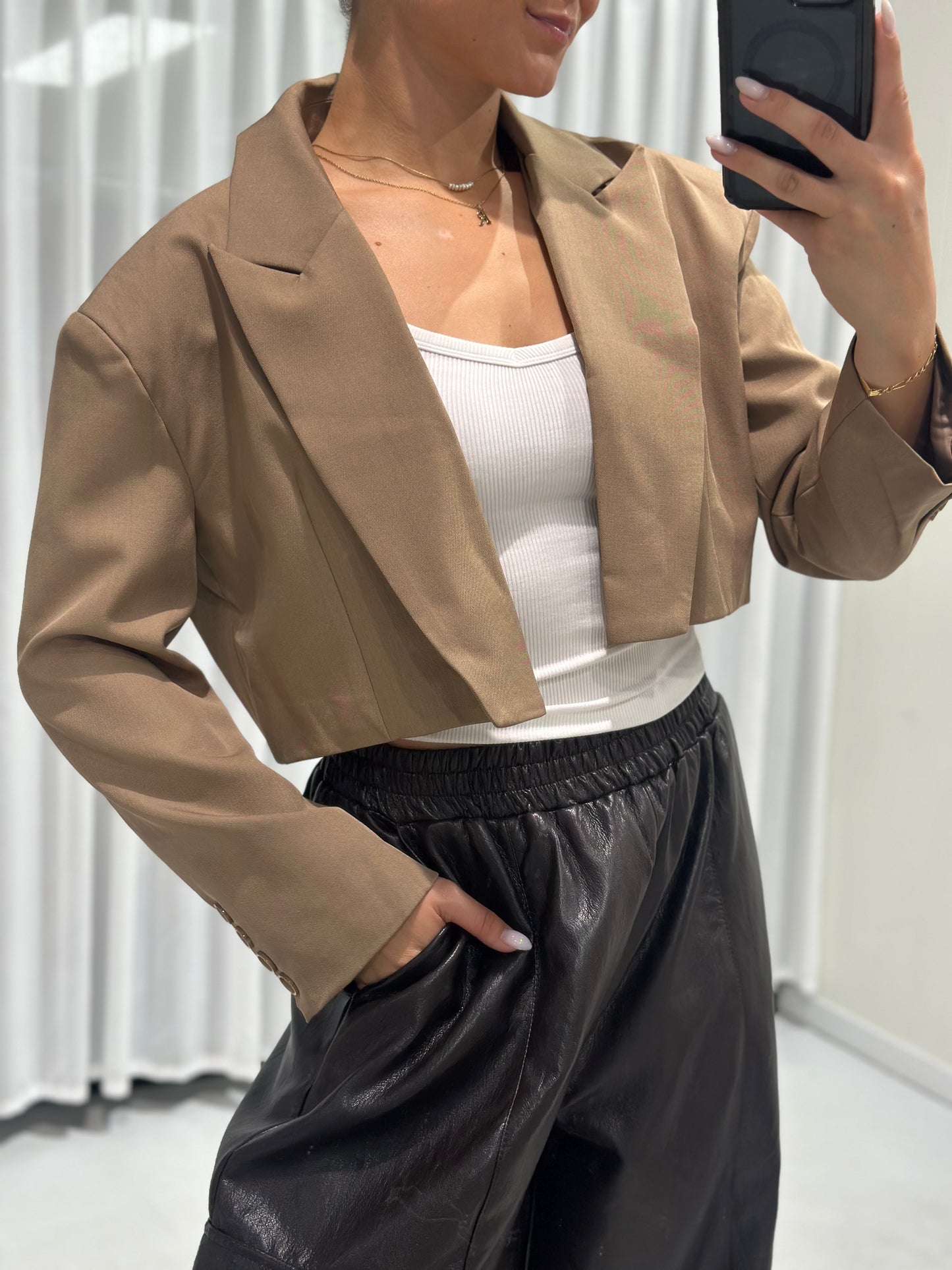 Celine blazer taupe