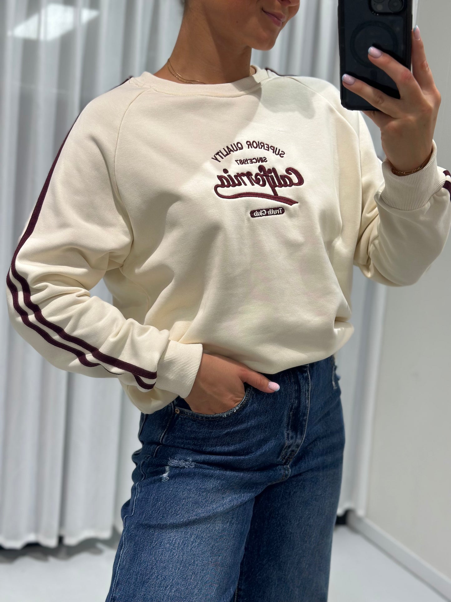 California sweater beige
