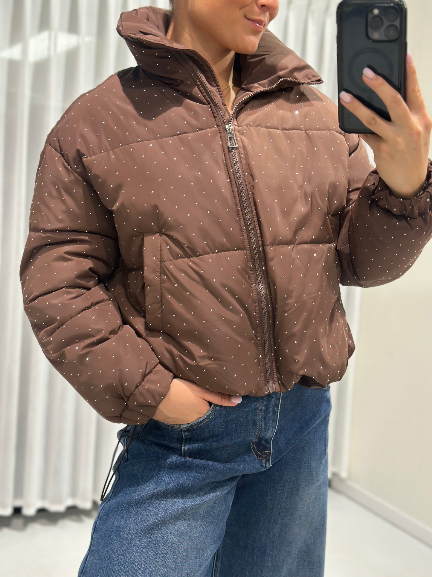 Harper jacket brown