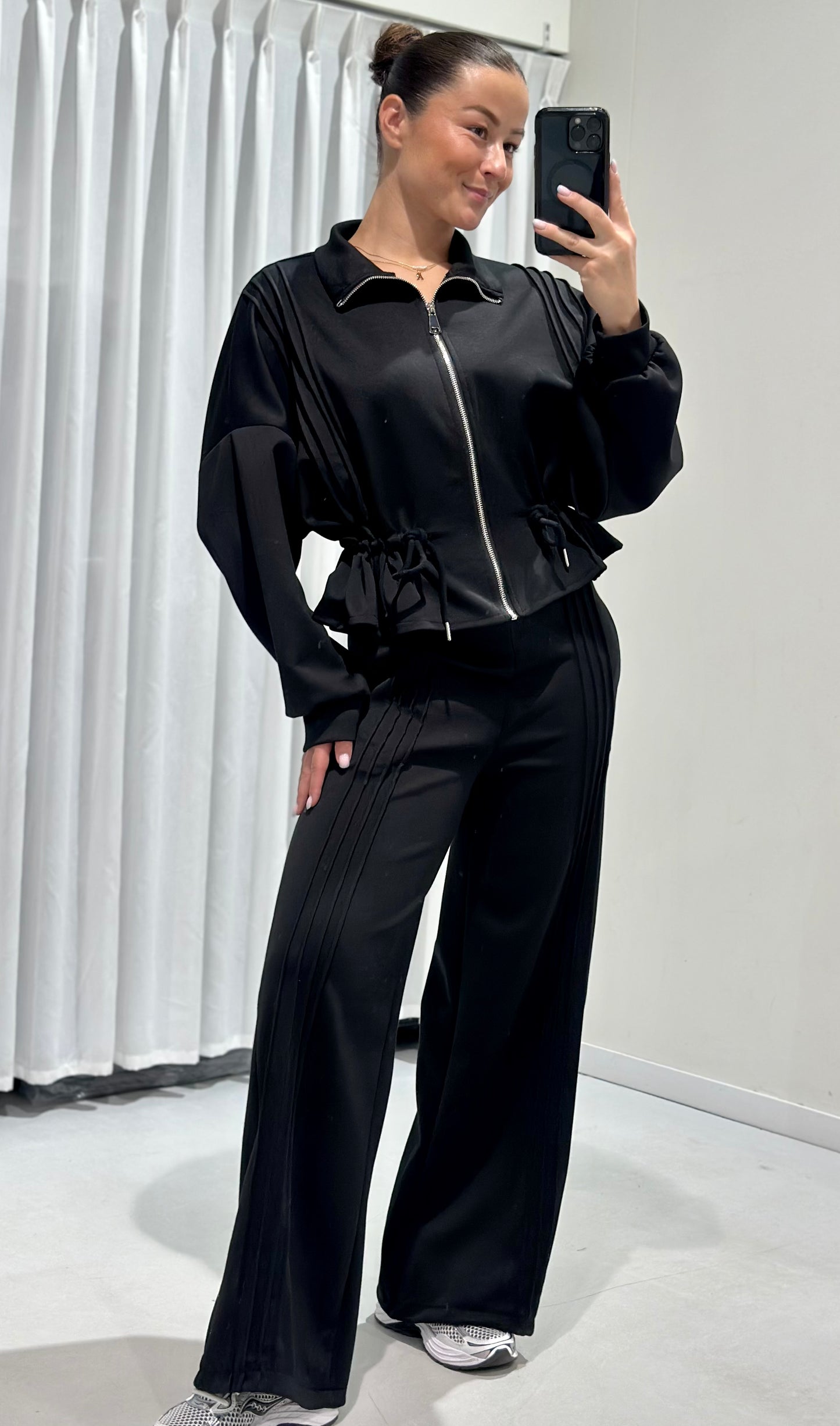 Anneke 2 piece set black