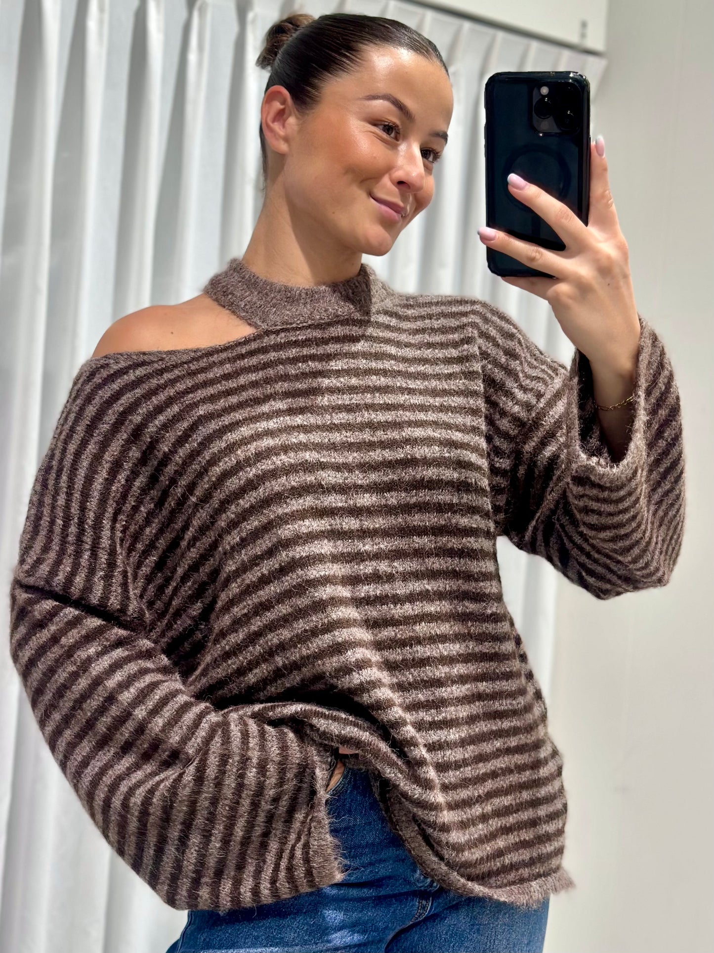 Billie trui brown