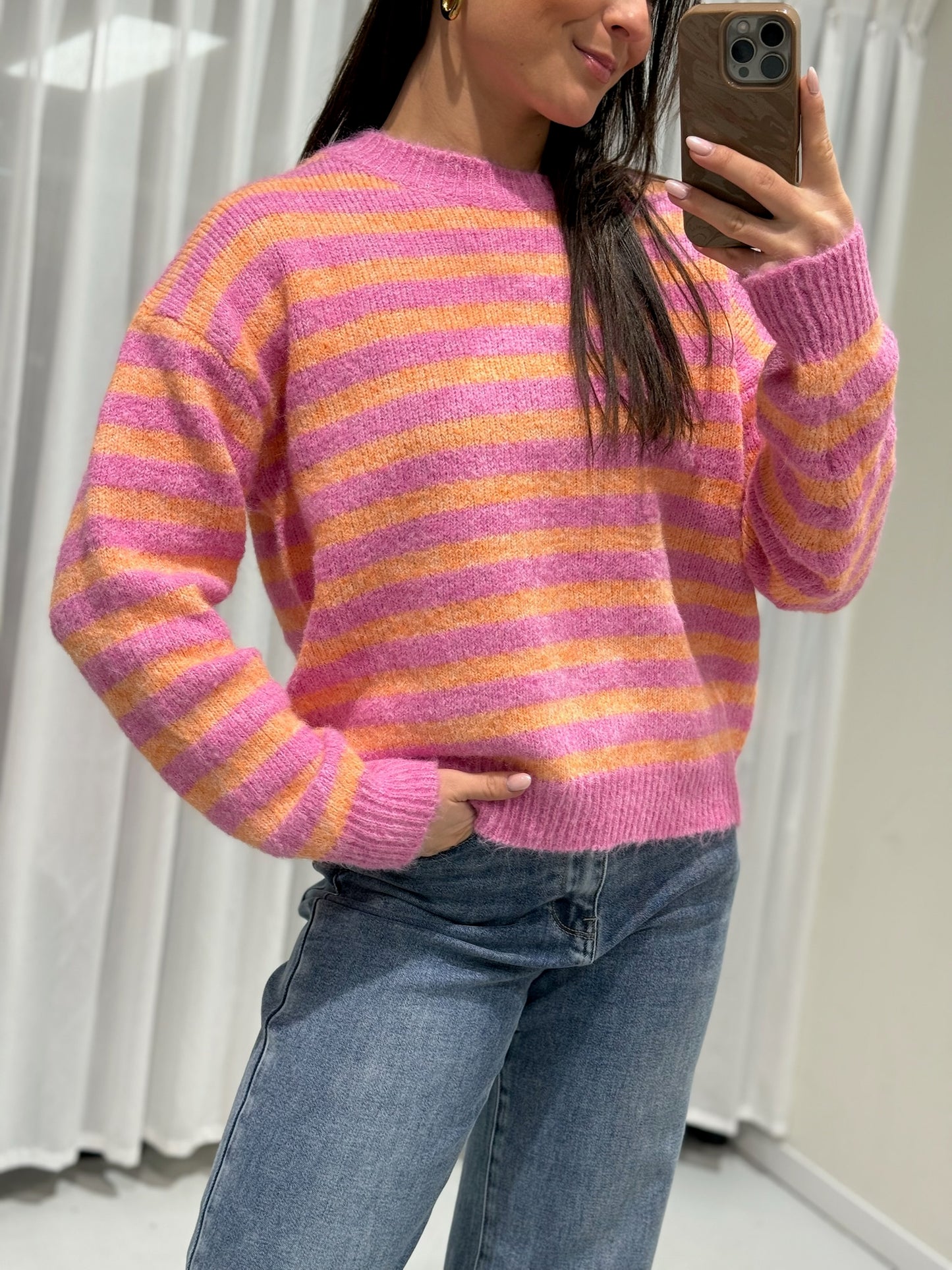 Selma sweater pink