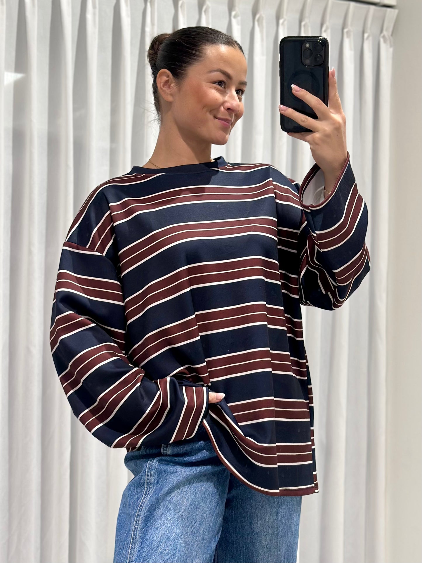 Abby tee blue